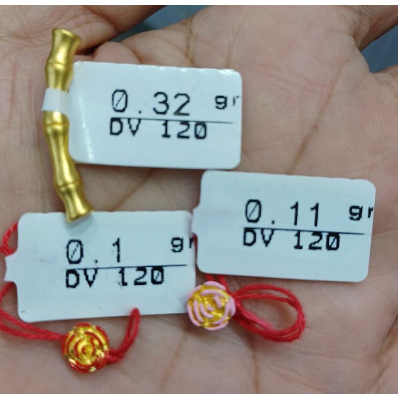 Acc Pesanan Customer Charm Emas Hongkong