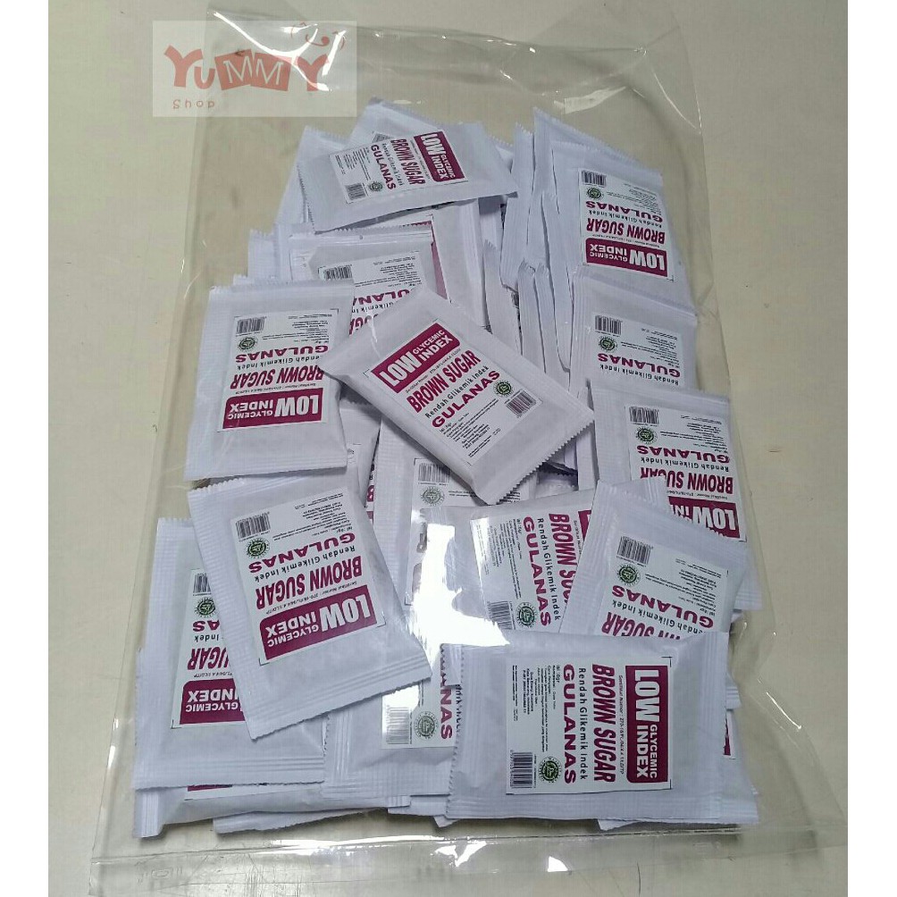

Gula Merah Kristal LGI Sachet 8 gr 50 Saxhet Per Bag
