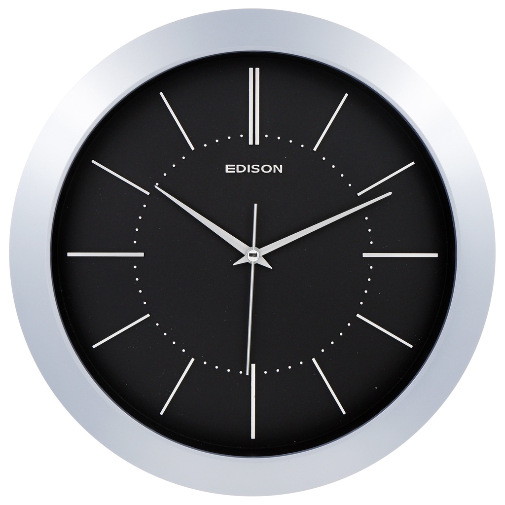 Jam Dinding Edison Sweep ES 327 T65 Timbul Diameter 320mm 32cm