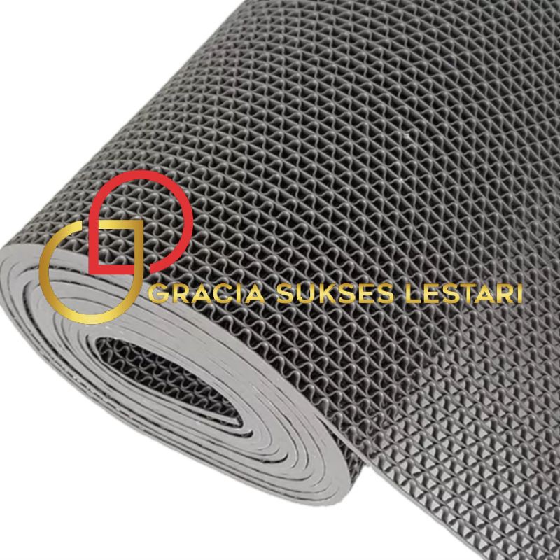 Keset Karpet PVC Anti Slip Kamar Mandi Karpet Masjid Wudhu Sebaguna 60 x 150 Jaring