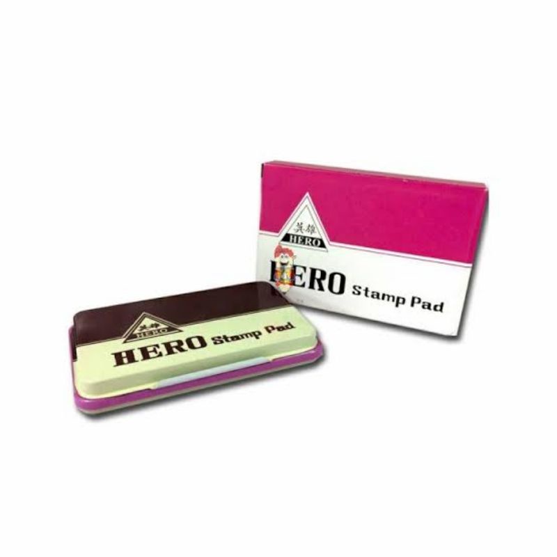 Stamp Pad Hero / Bak Stampel Hero Ukuran Besar