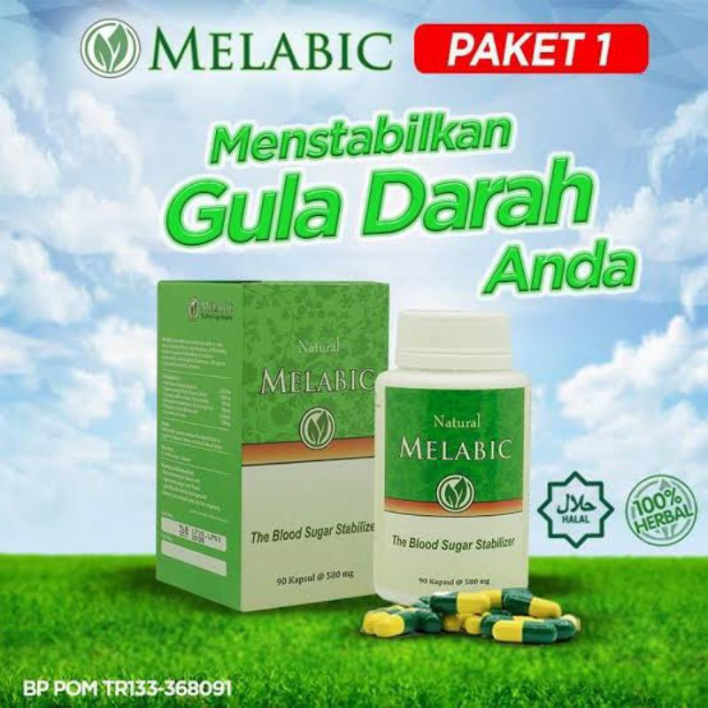 #1122Melabic_Asli Original Obat Diabetes Herbal Menurunkan Kadar Gula Darah