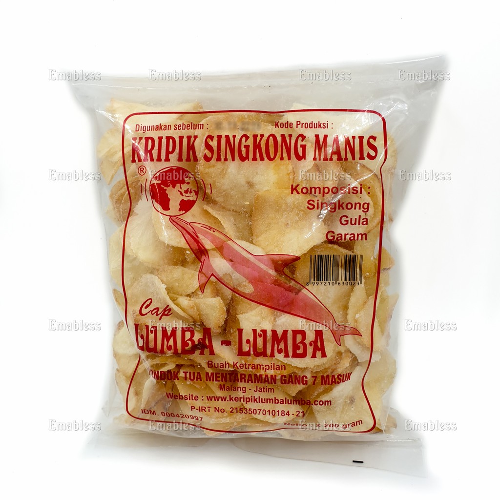 

Keripik Singkong Malang Kripik Lumba Lumba Kecil 200gr