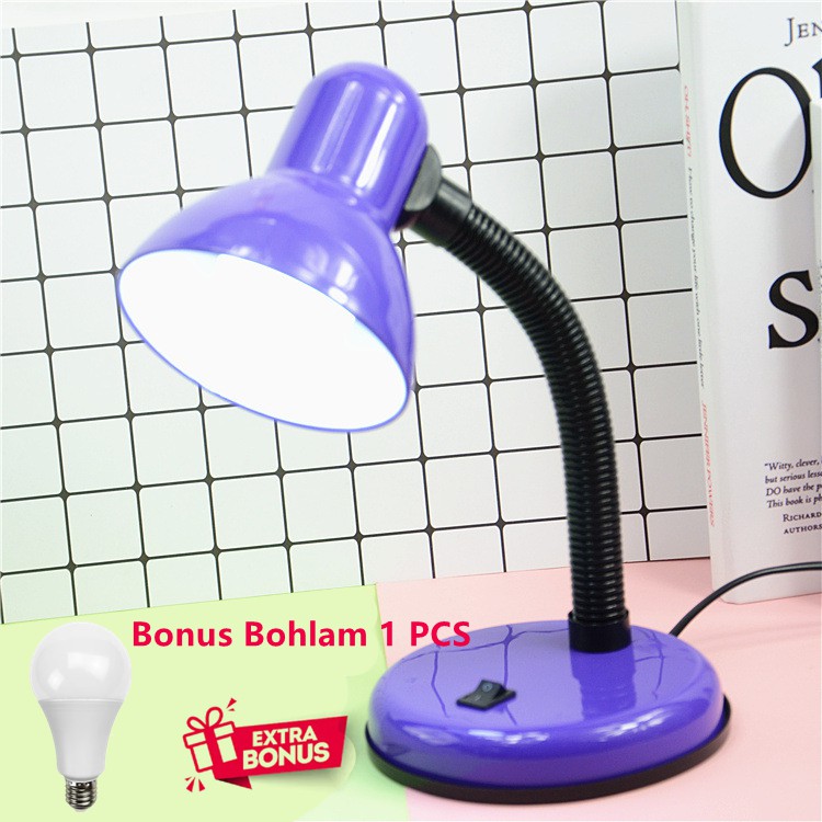 FUTAKO LB-203 Lampu Meja Belajar Leher Flexible