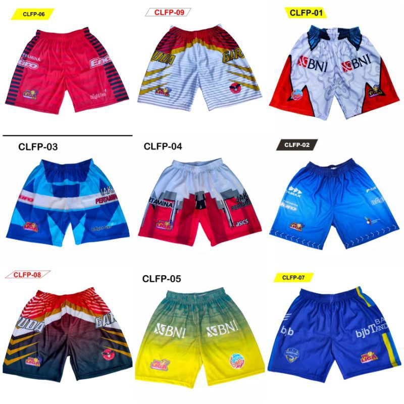 celana volly voli full printing / celana kolor voli proliga