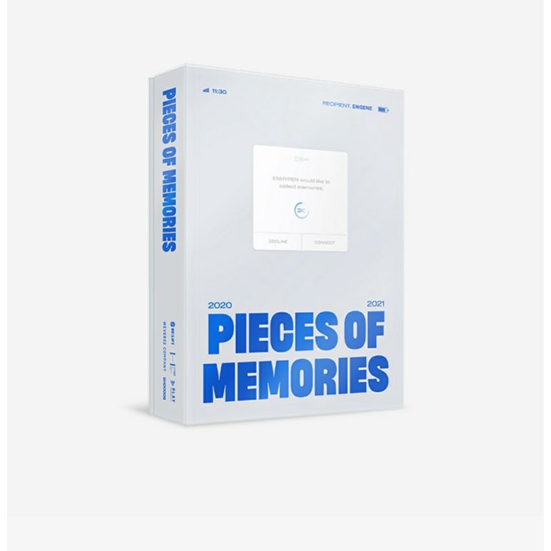 Ready Stock Pieces of Memories Enhypen Sealed