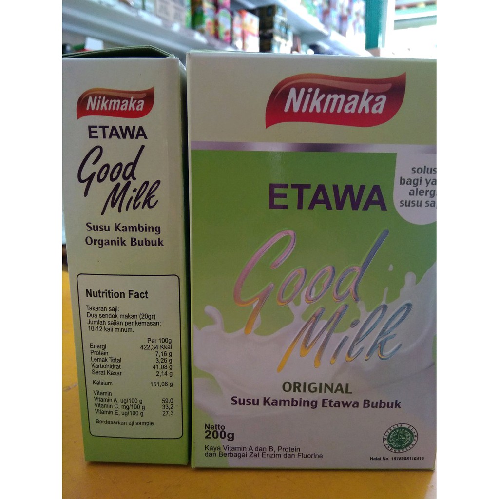 

AH - ASLI Nikmaka Etawa Good Milk Rasa Original Murah