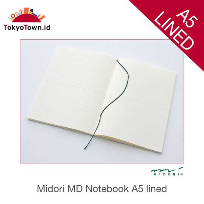 

Midori Md Notebook Journal A5 Lined Ruled 077