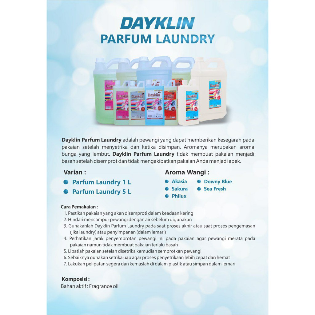 DAYKLIN PARFUM LAUNDRY