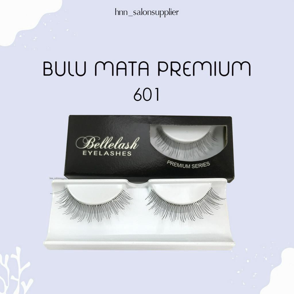 601 Bulu Mata Palsu Handmade Fake Eyelash Eye Lashes Lash Artifivial Belle Eyelashes