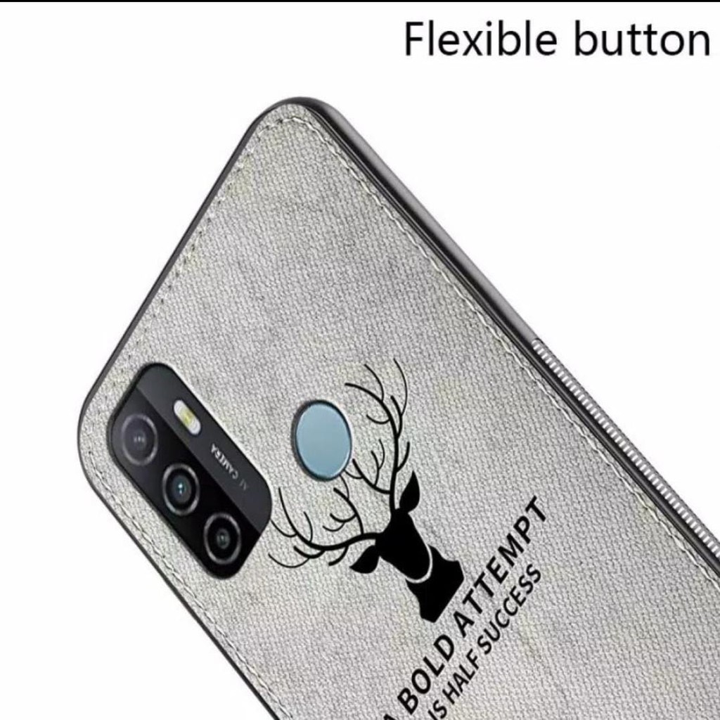 Case Oppo A33 Soft Case Deer High Quality Premium Casing OPPO A33 Deer Bermotif Rusa Jens