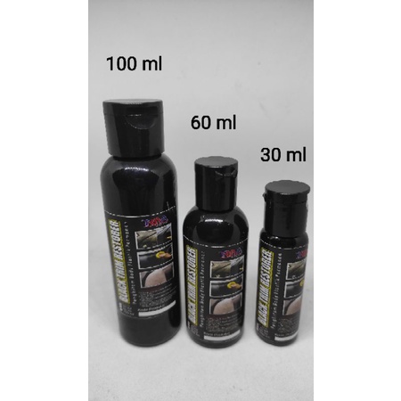 PENGHITAM BODY MOTOR MOBIL PERMANEN BLACK TRIM RESTORER