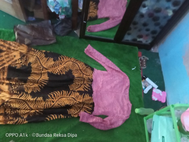 [ori - 2 Varian Warna - Busui] Ar Grosir Couple Fitria Batik Couple Kebaya Modern Batik - Bg032