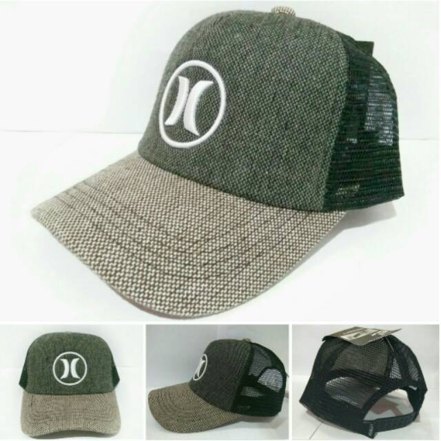 TRUCKER HURLEY IMPORT / TOPI HURLEY / TRUCKER IMPORT / HURLEY