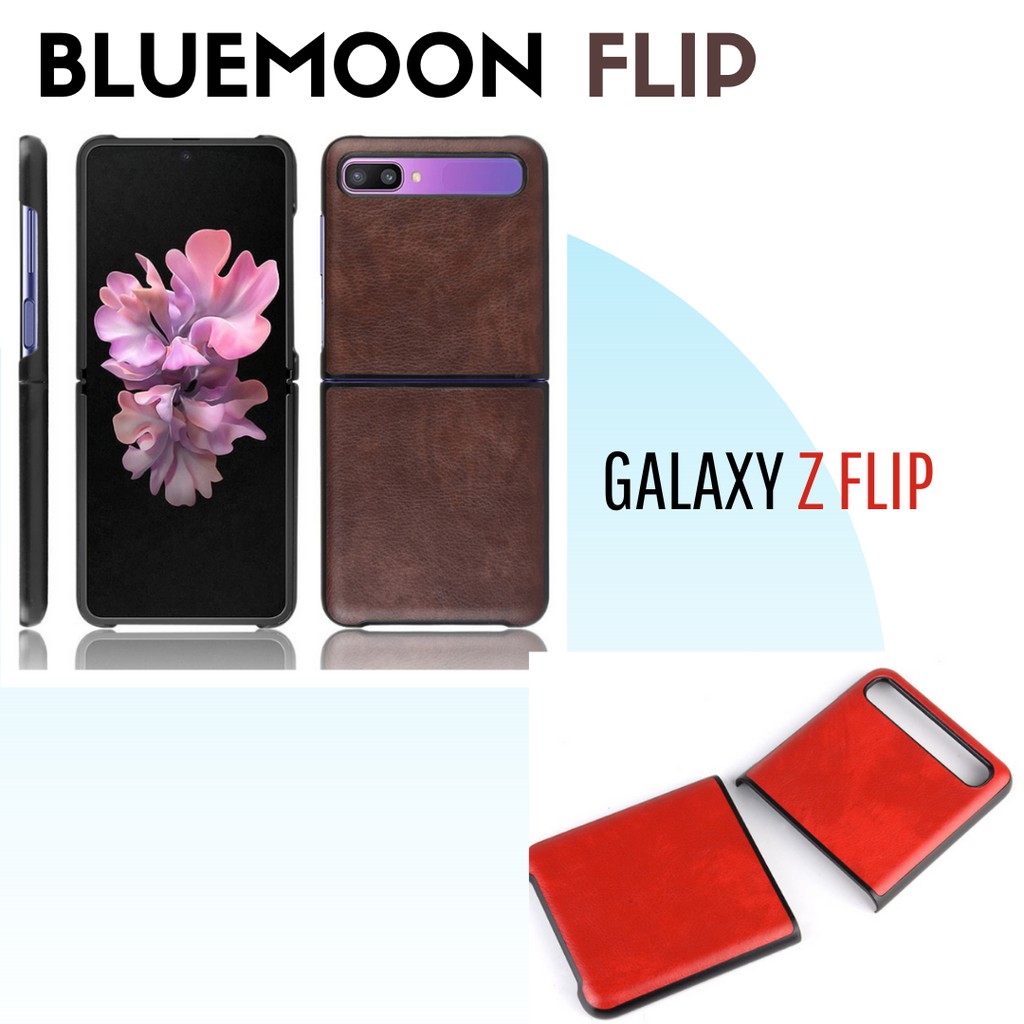 Case Samsung Galaxy Z Flip 3 Flip3 ZFlip3 Casing Mercury Goospery Bluemoon Flip Sarung Kulit Lather 