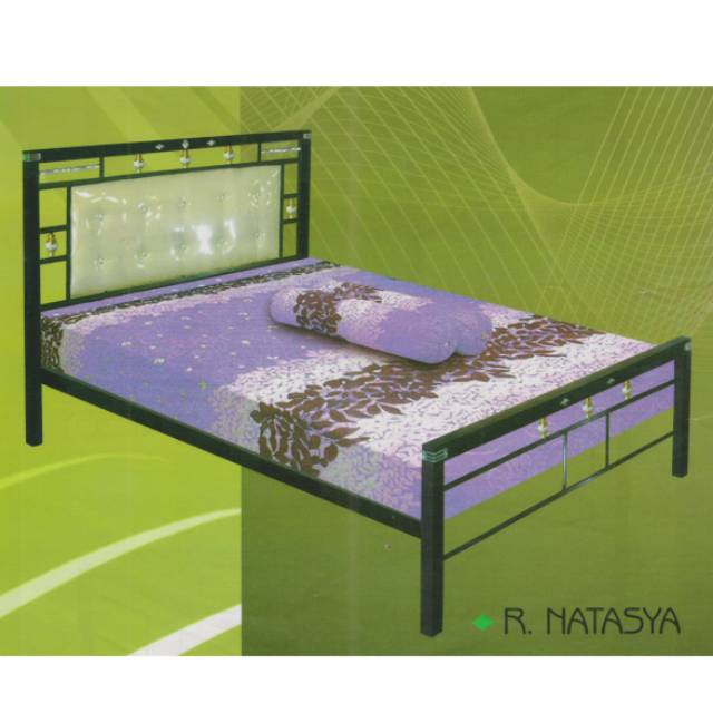 Kerangka Tempat Tidur / Springbox Springbed Natasya Series Ranjang Besi