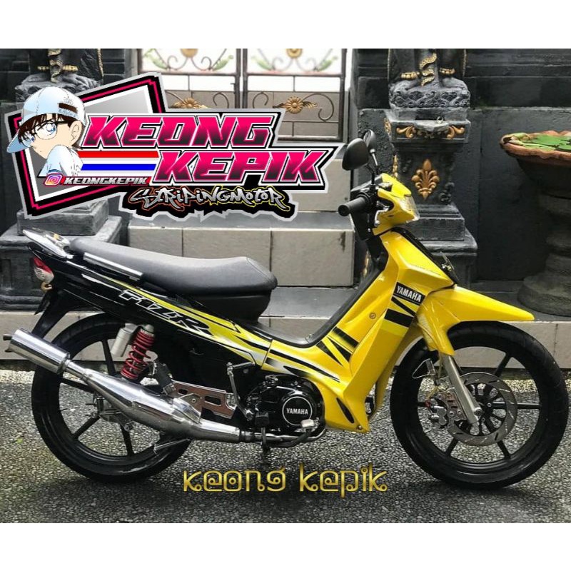 STRIPING STIKER LIS VARIASI MOTOR YAMAHA F1ZR FIZR FIZ-R 125ZR MALAYSIA MOTIF FIZR SPECIAL EDITION S