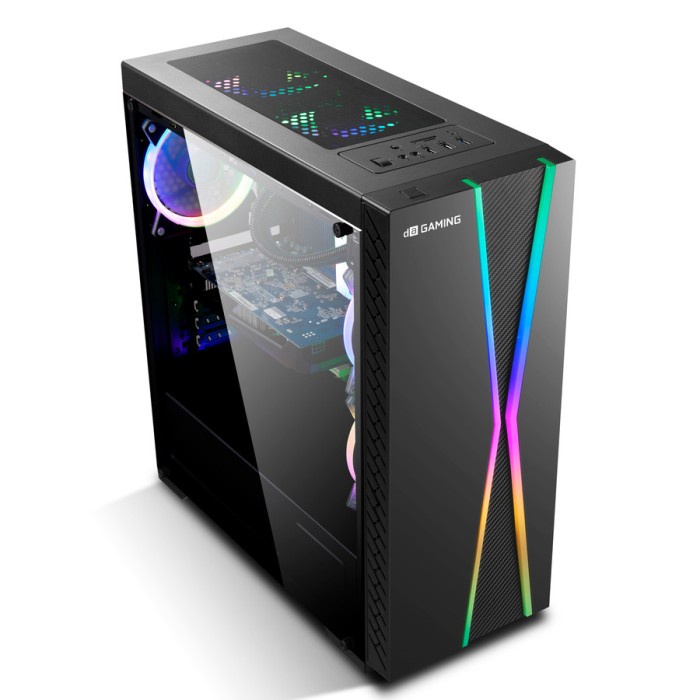 Digital Alliance N22 AURA Casing Komputer Gaming - PC Case