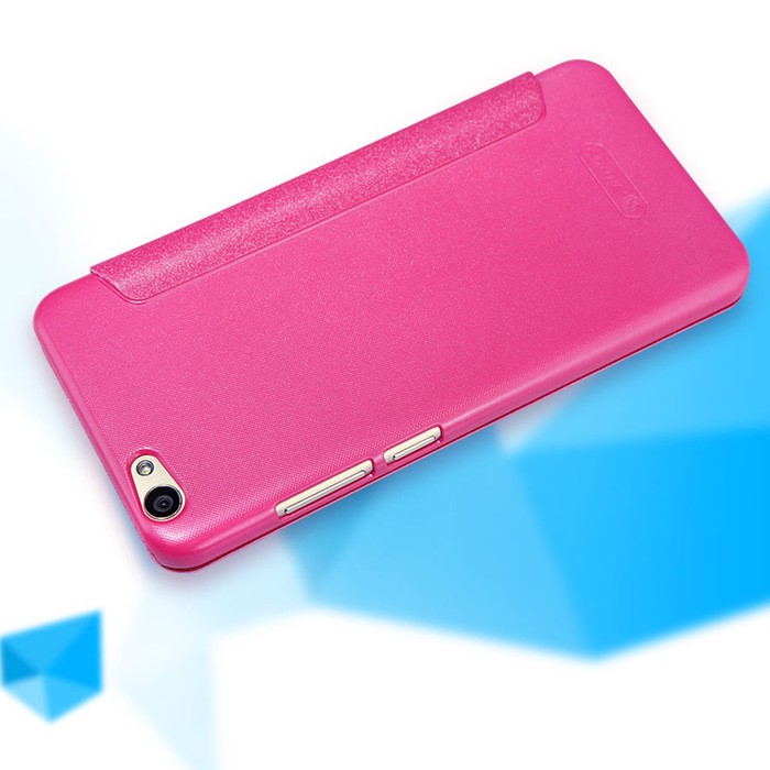 VIVO V5 Y67 Flip Cover NILLKIN SPARKLE Back Hard Case