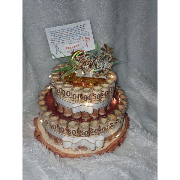 

Money Cake harga full sesuai gambar