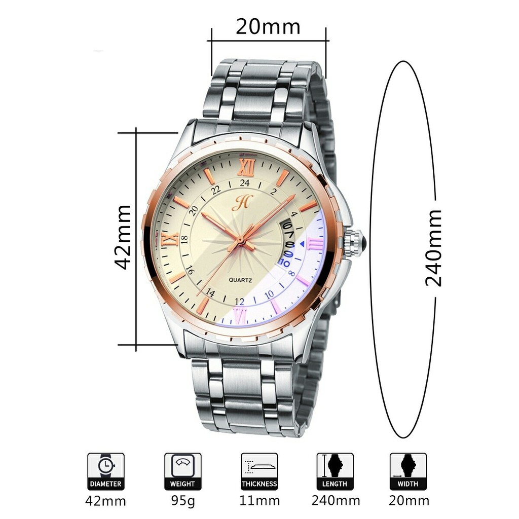 Jam Tangan Male Jims Honey 8026