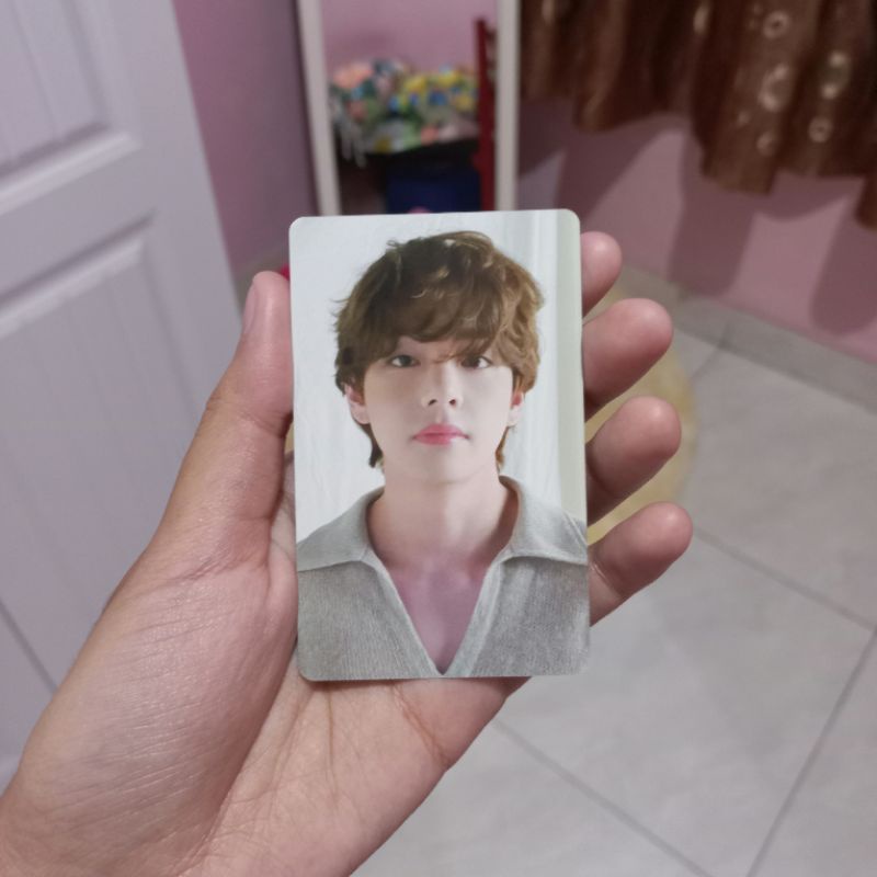 [READY STOCK] Official Double Side Photocard Taehyung BTS Deco Kit