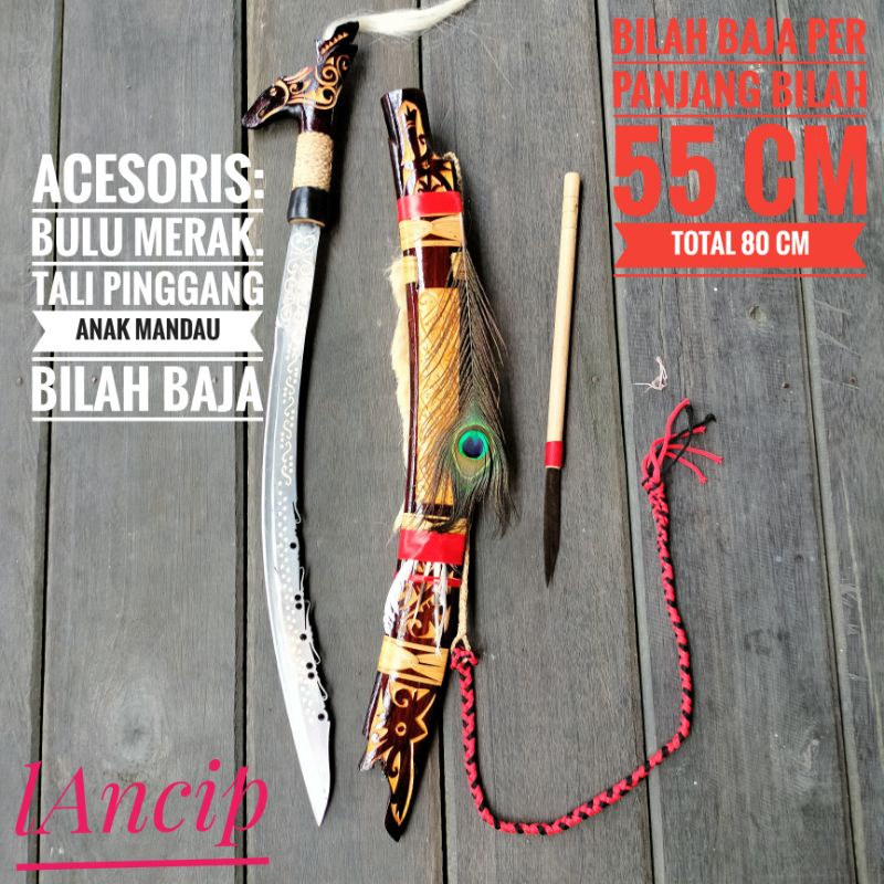 MANDAU JIMPUL. MANDAU dayak .MANDAU KHAS KALIMANTAN . mandau khas suku dayak. mandau baja hitam. man