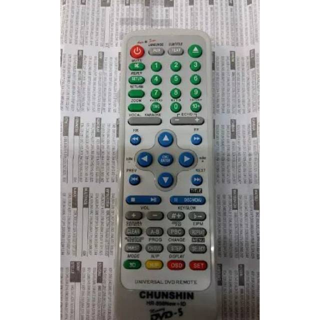 REMOTE/REMOT DVD PLAYER MULTI UNIVERSAL