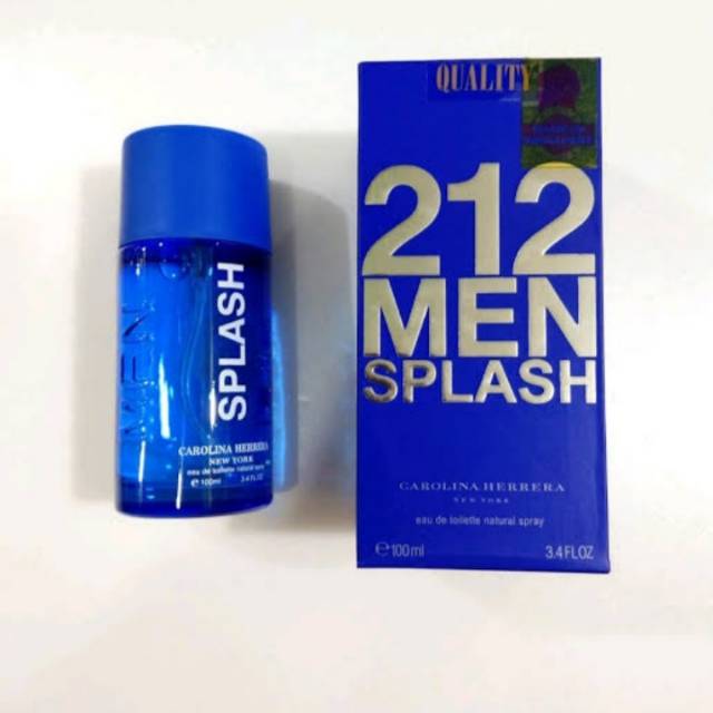 212 men splash parfume for man 100ml original eropa