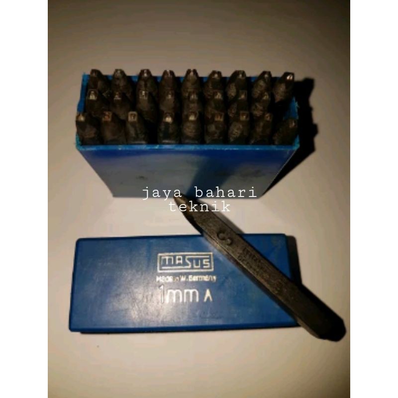 

MASUS Germany Huruf Ketok 1mm Stamp Punch Letter A - Z