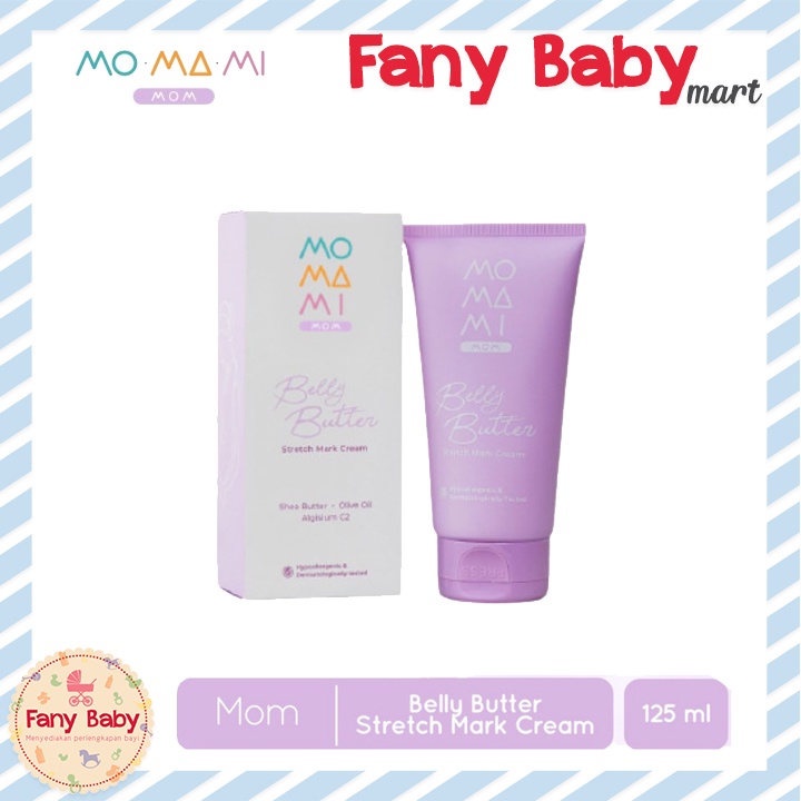 MOMAMI BELLY BUTTER STRETCHMARK CREAM 125ML