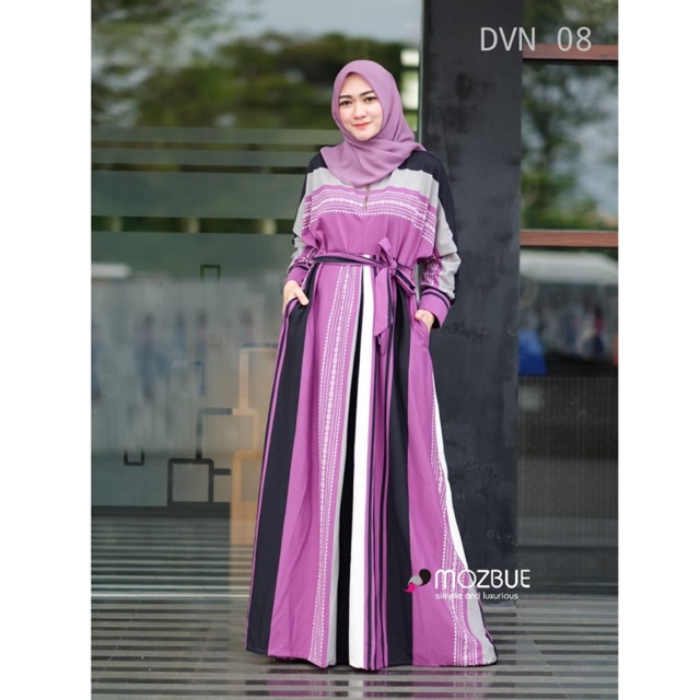 Gamis Kaos Nevada ETNIK ETHNIC ETHNICA DAVINA DRESS ori Mozbue