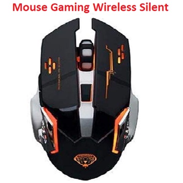 Mouse Gaming Wireless Silent 2.4Ghz RGB Charging Q3 High Resolution