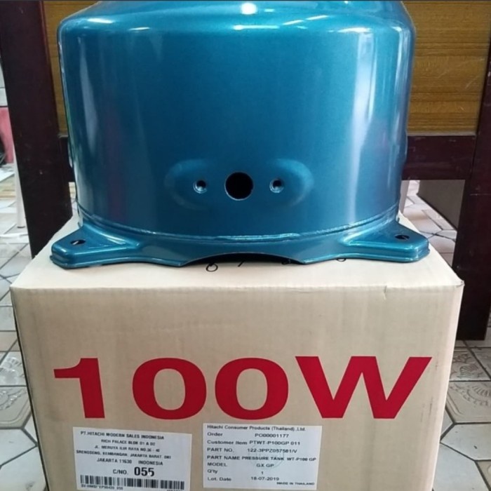 Tabung / Tangki Pompa Air Hitachi WTP-100 / WTP-150