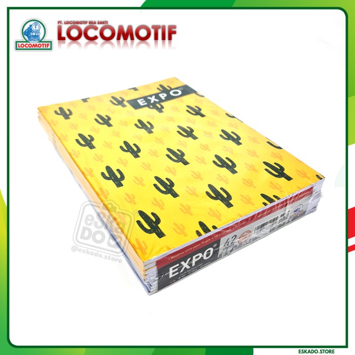 

Berkualitas Buku Tulis 42 Lembar Locomotif Expo Berkualitas
