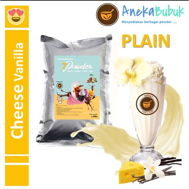 

BUBUK MINUMAN PLAIN VANILLA CHEESE 1KG - SERBUK MINUMAN CHEESE VANILLA 1KG PLAIN - VANILA CHESEE POWDER DRINK