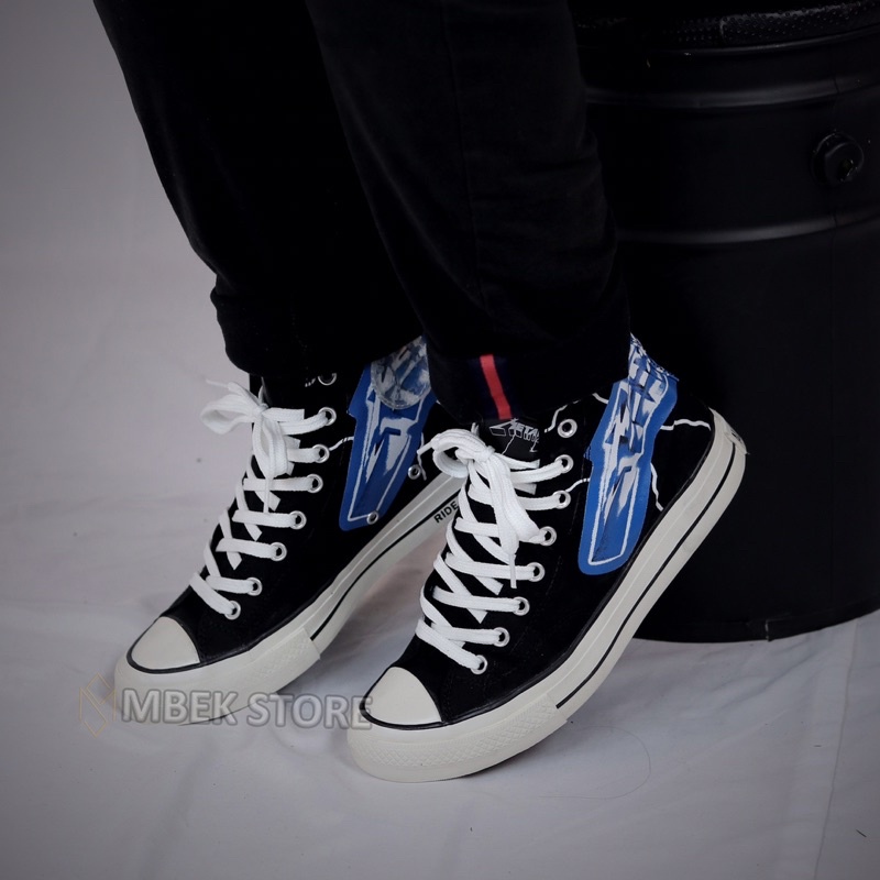 Sepatu Converse Chuck Taylor 70s High X Metallica Premium