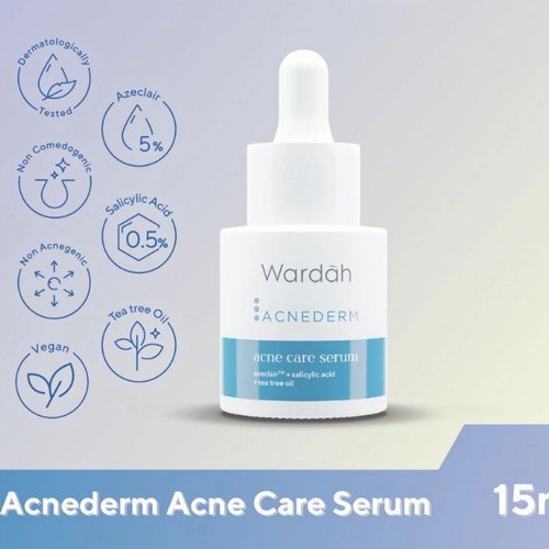 WARDAH Acnederm Acne Care Serum 15ml | Serum Jerawat BY AILIN