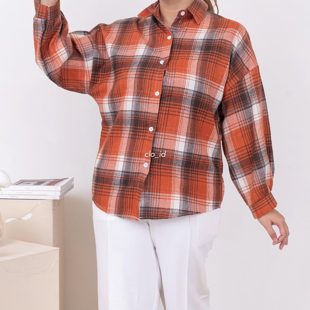 FLANELA SHIRT PALETTE 2-F-Brick