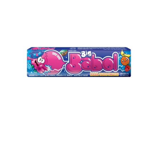 

BIG BABOL CANDY STICK TUTI FRUTI 20 GR HARGA SUDAH TERMASUK KEMASAN DAN GARANSI