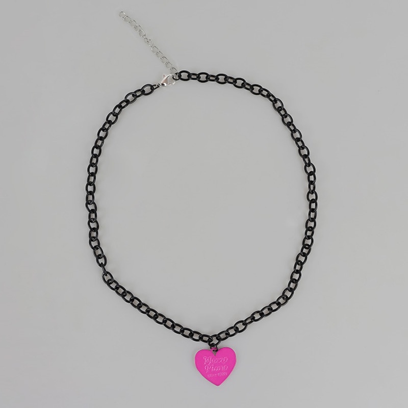 Love Necklace Accessories Hip Hop Personality Clavicle Chain Short Style Jumpy Tide