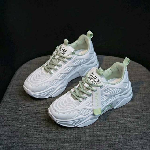 COD / SEPATU WANITA FASHION SEPATU MODEL KOREA SEPATU IMPORT SNEAKERS WANITA