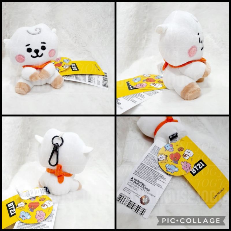 Gantungan Boneka BTS Baby Unofficial Tag Kuning HQ Gantungan Boneka BTS Soft Gantungan Tas BTS KPOP