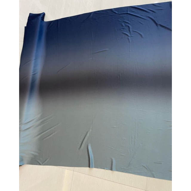 kain  Armani silk ombre gradasi