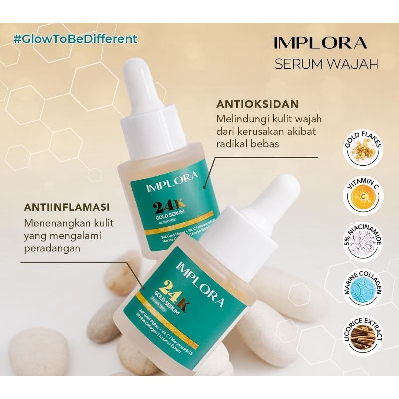 implora 24k gold serum
