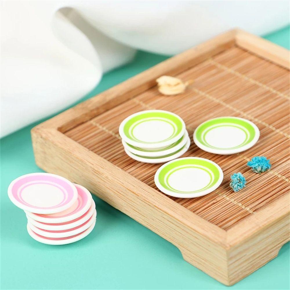 Lanfy Mainan Dapur Mini 5Pcs/Set Peralatan Makan Boneka Aksesoris Rumah Boneka Accessorie Pretend Play Toy Food Dishes