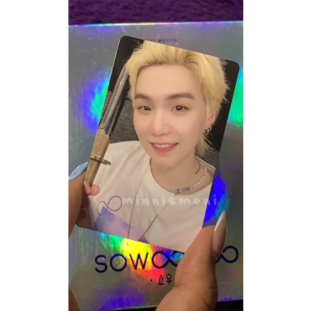 PHOTOCARD RPC SOWOOZO BLURAY BTS SUGA