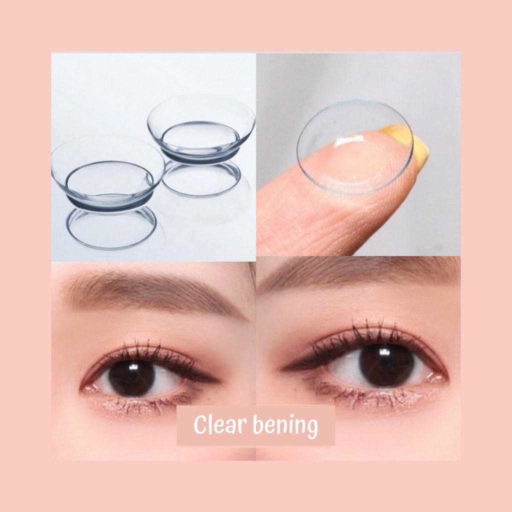 Softlens bening Bausch &amp; Lomb Monthly 3 pasang