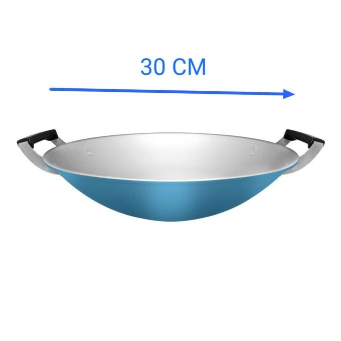 *****] Wajan Clarita 30 CM / Wajan Aluminium / Kuali Jawa Warna / Mikado