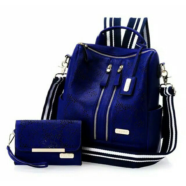 Tas Ransel Wanita Kantor Kerja Sekolah Kuliah Trendy Korea